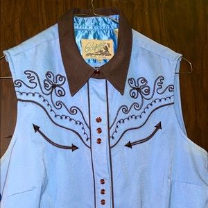 Size medium western pleasure shirt altered